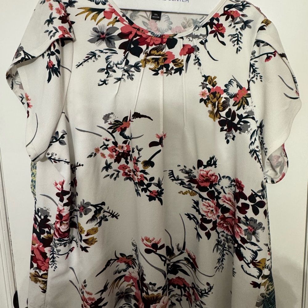 Floral Print Women's Top